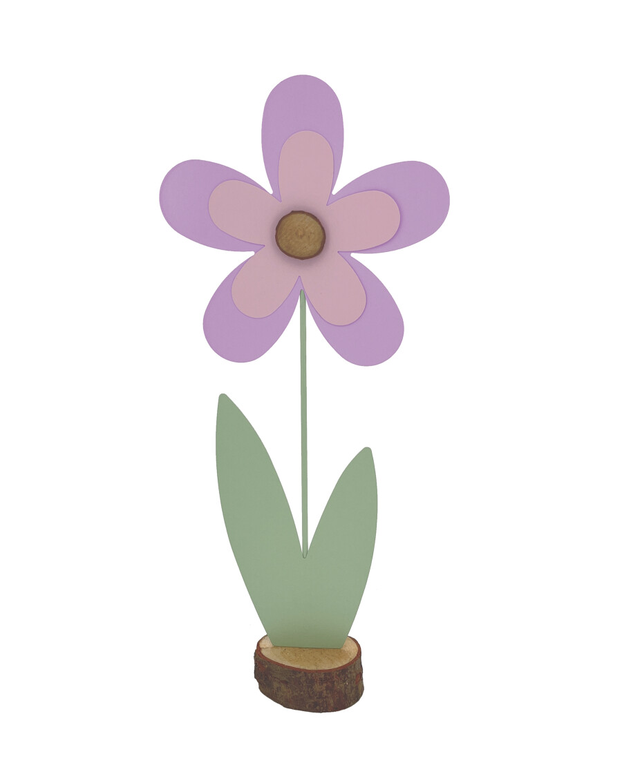 Deko-Blume aus Metall