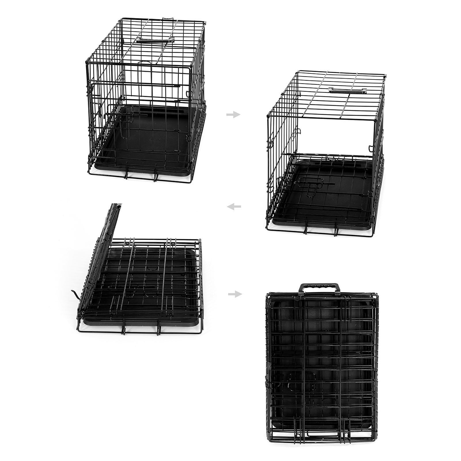 Lionto Transportboxen & Gitterboxen Lionto Hundetransportkäfig Tiertransportbox Hundebox Größe (S) 45x31x36 cm S