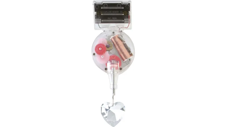 Kikkerland Solar RainbowMaker - Heart Swarovski Crystal