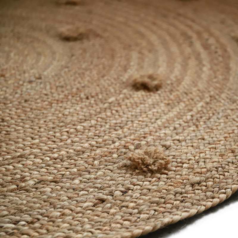 Tapis rond jute 140cm SISKA