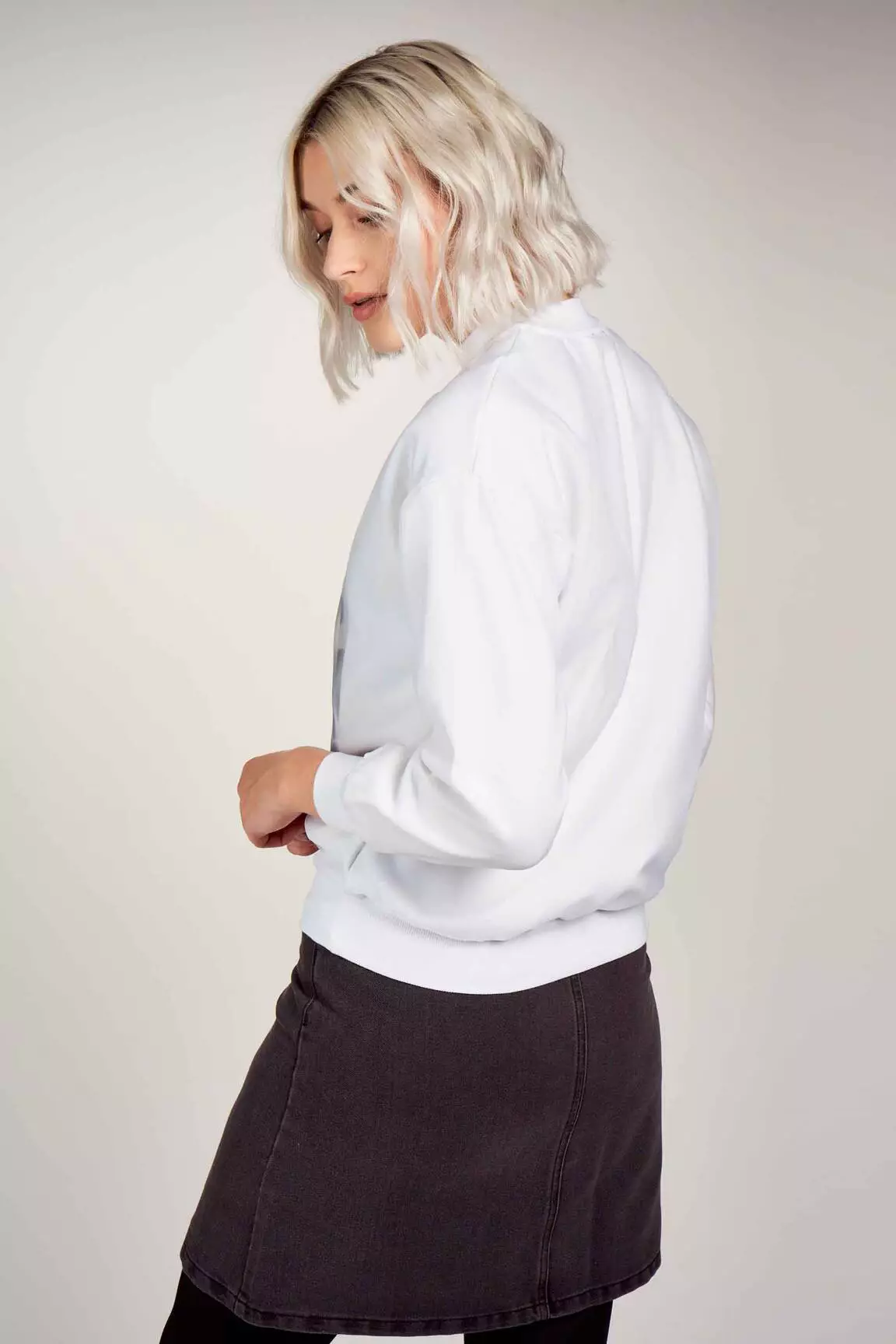 Tally Weijl Sweats Femme couleur blanc
