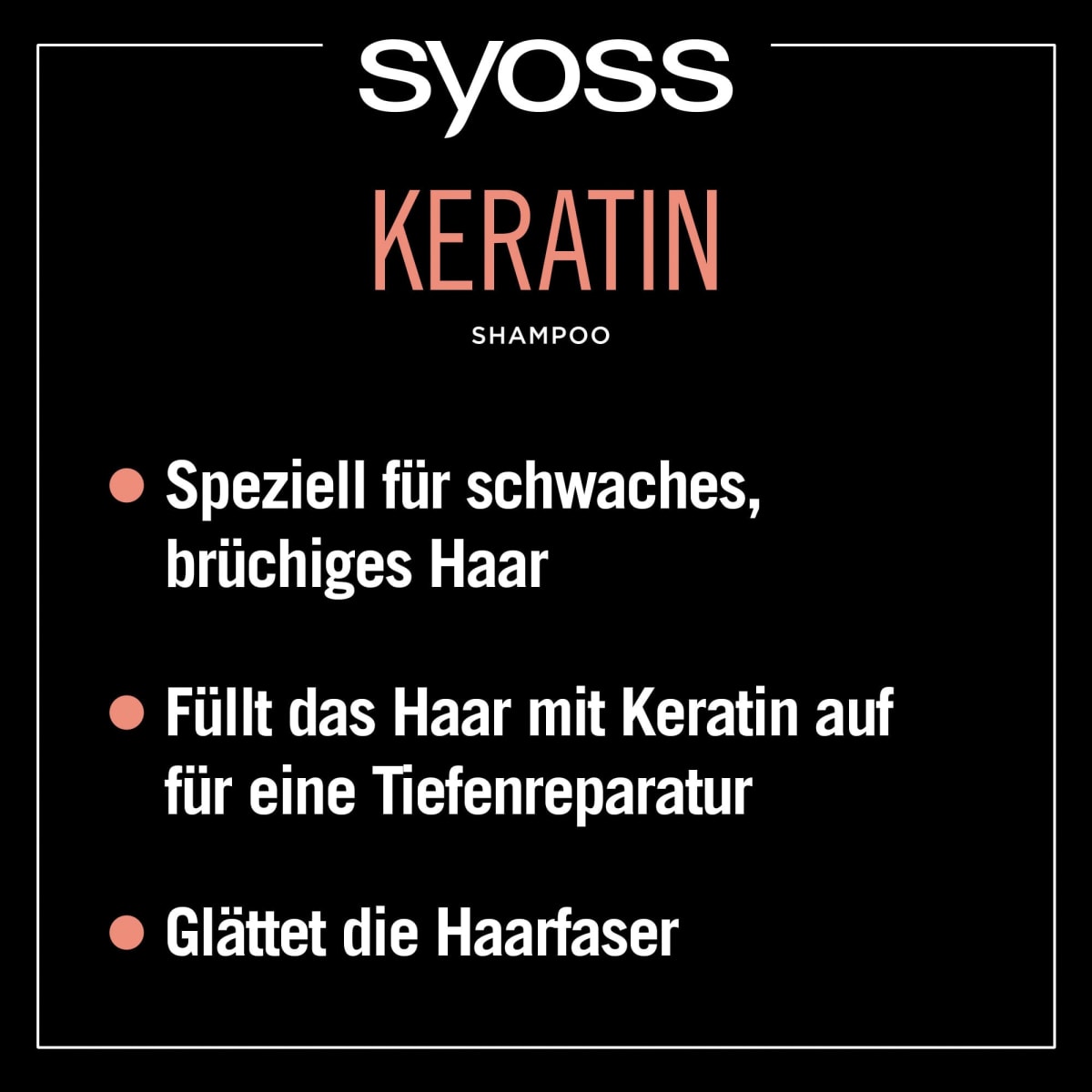 Shampoo Keratin, 440 ml