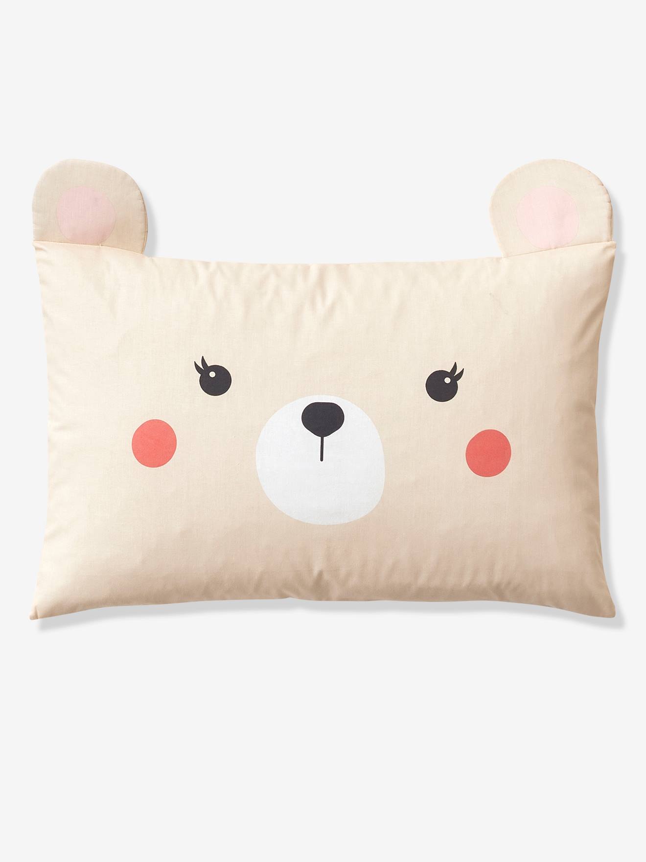 Parure housse de couette + taie d'oreiller enfant en coton bio* NATURE SAUVAGE bleu