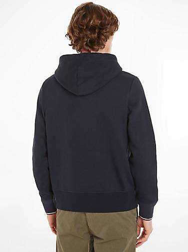 TOMMY HILFIGER Herren Hoodie LOGO mit Bio-Baumwolle Regular Fit