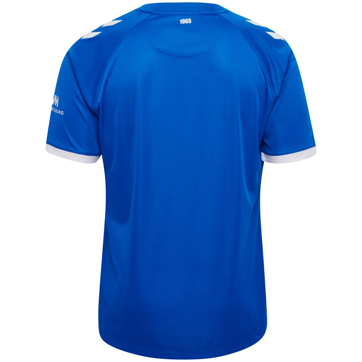 Hummel 1.FCM 23/24 Away Jersey S/S Trikot blau