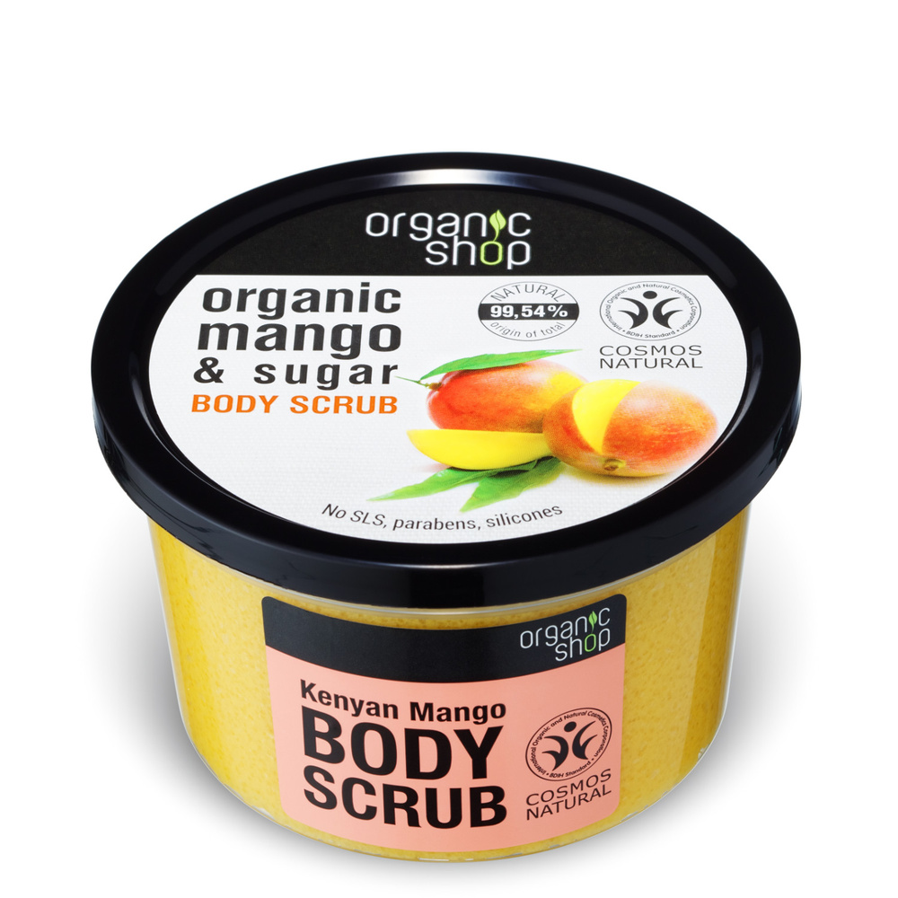 organic shop Gommage Epais Corps Mangue du Kenya Gommages gros grains