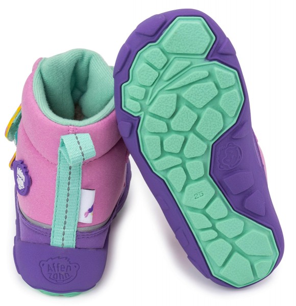 Affenzahn ~ Comfy Vegan MidBoot mit TEX ~ Kreativ Tukan