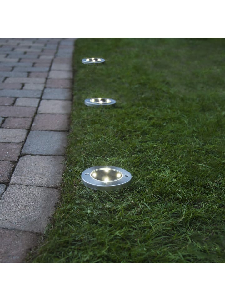 STAR Trading Solar-Bodenleuchte Lawnlight 3er Set günstig kaufen onesize