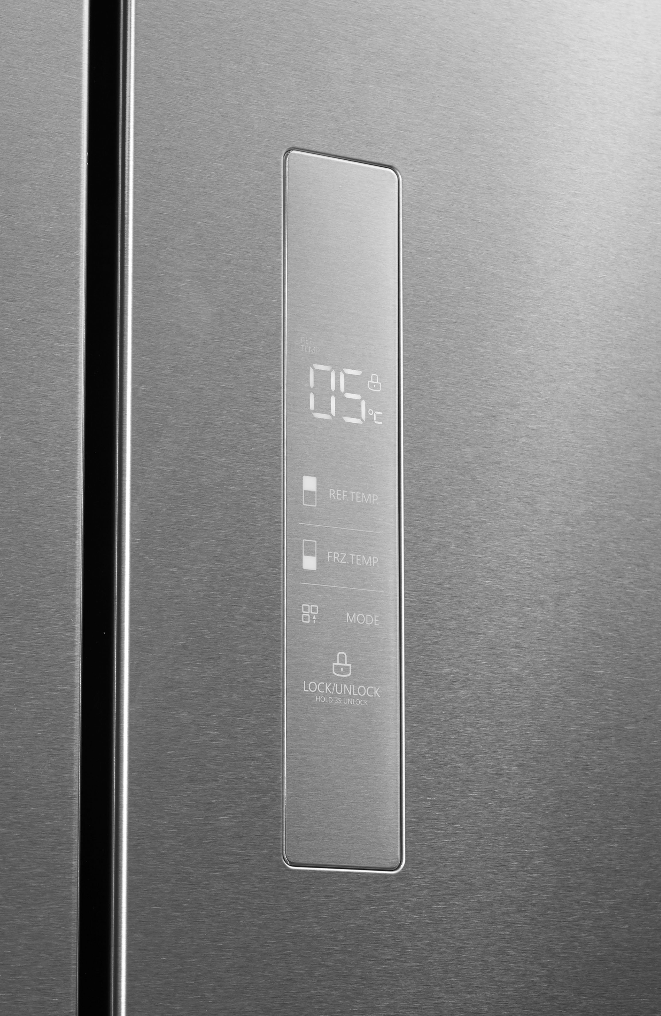 Hanseatic Multi Door HCD17884EI, 177,5 cm hoch, 83,3 cm breit, NoFrost, Wasserspender, FreshZone, Urlaubsschaltung, Display