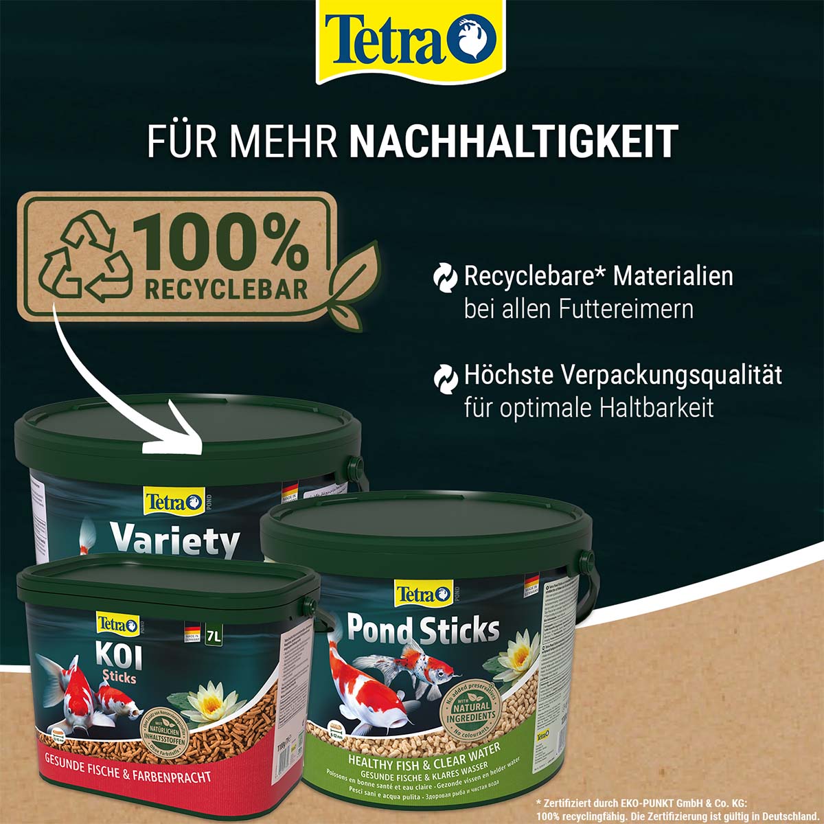 Tetra Pond Teichfutter Multi Mix günstig kaufen