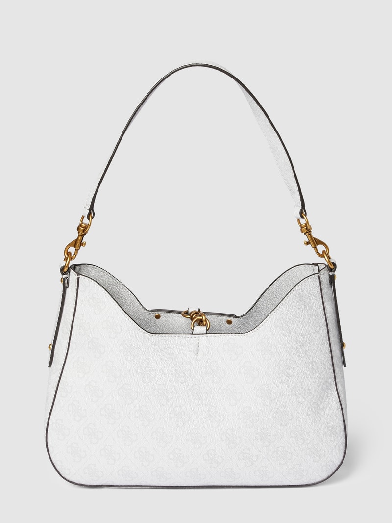 Hobo Bag mit Allover-Print Modell 'BRENTON' in graphit