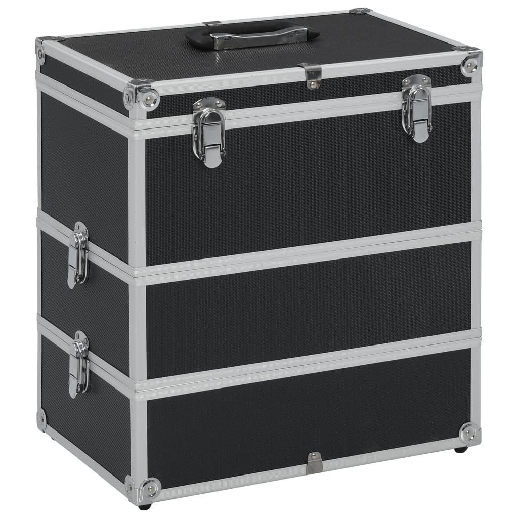 DOTMALL Beautycase Kosmetikkoffer Schmuckfach 37x24x40cm Aluminium