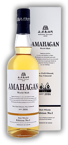 Amahagan Blended Malt World Malt Edition No. 1 Bourbon Cask Finish 43% Amahagan Blended Malt World Malt Edition No. 1 Bourbon Cask Finish 43%  0,7	 Liter - Vol 43%