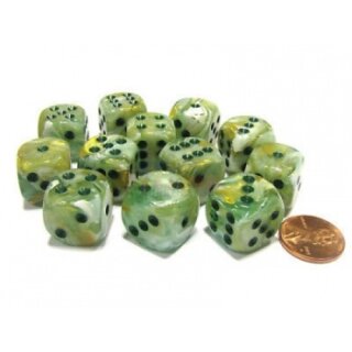 Marble Green w/dark green W6 16 mm (Signature) (12)