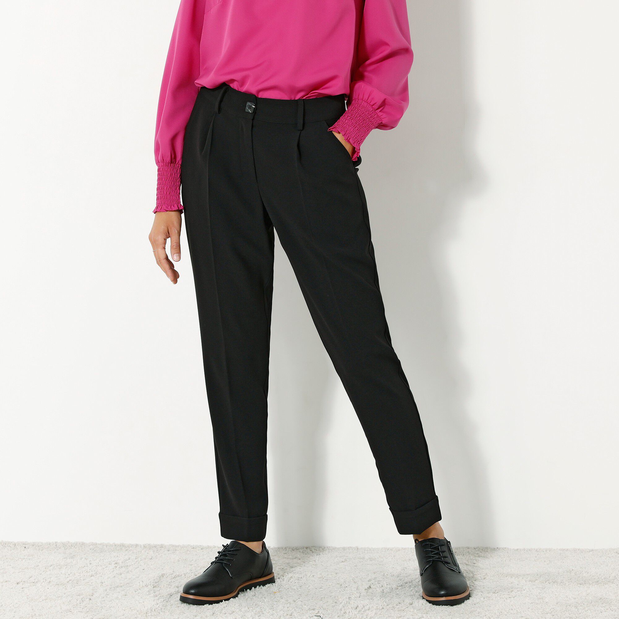 Pantalon 7/8ème fuselé fluide