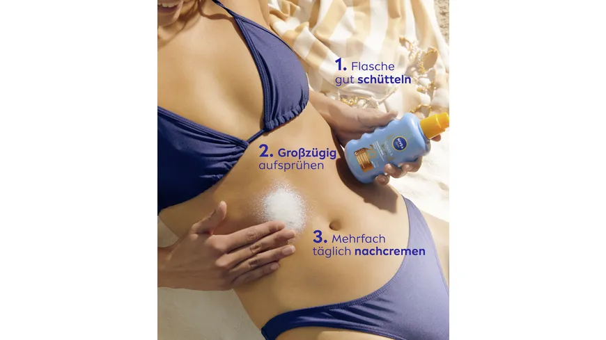 NIVEA SUN Spray schützende Bräune LF20 200 ml