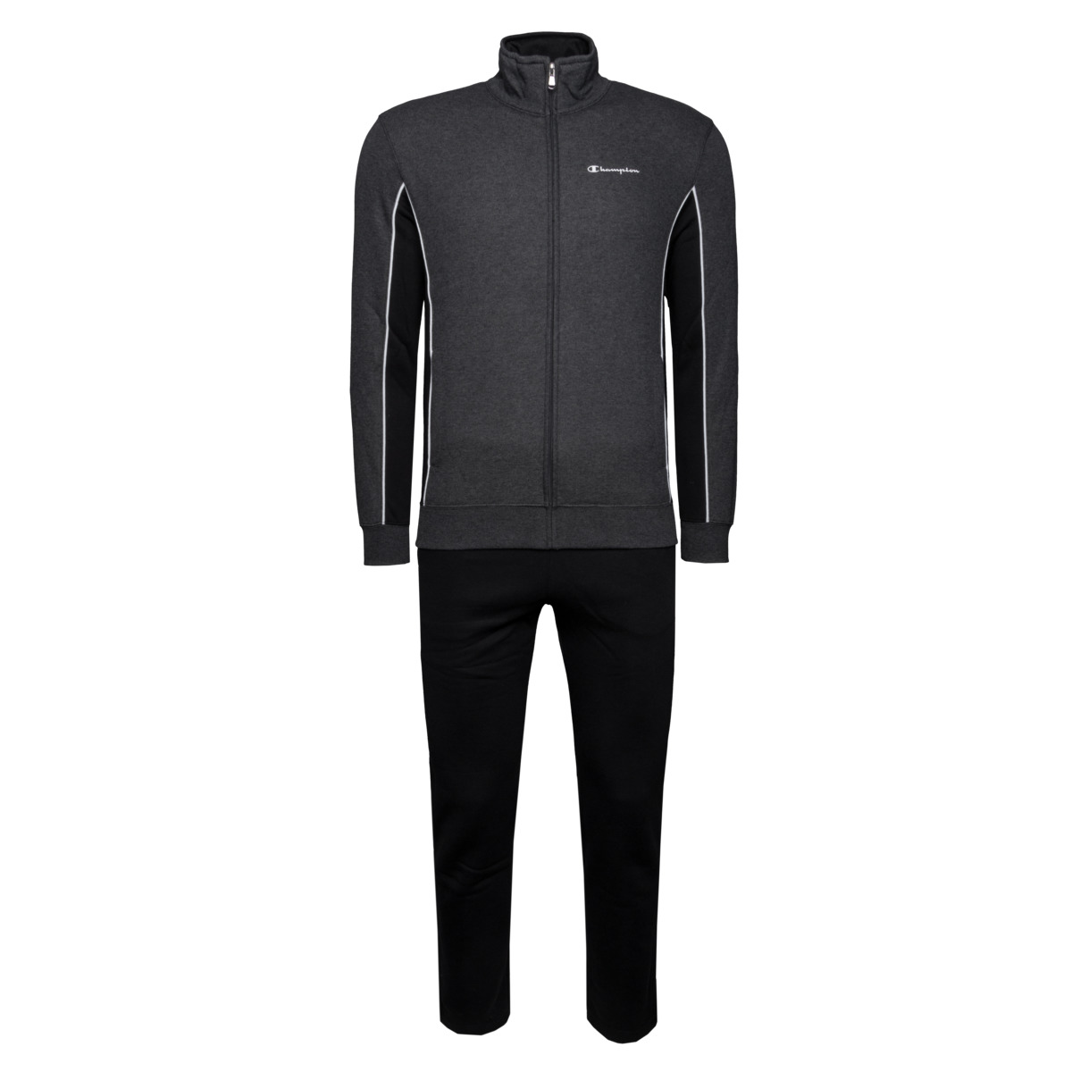 Champion Full Zip Suit Trainingsanzug dunkelgrau