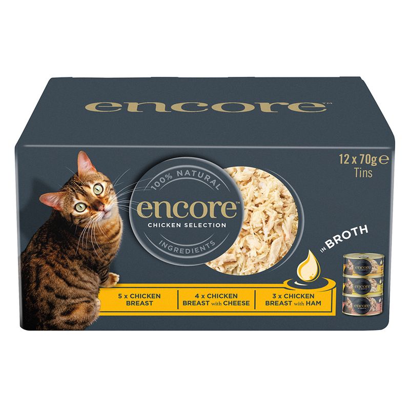 Sparpaket Encore in Brühe Dose Mix 24 x 70 g