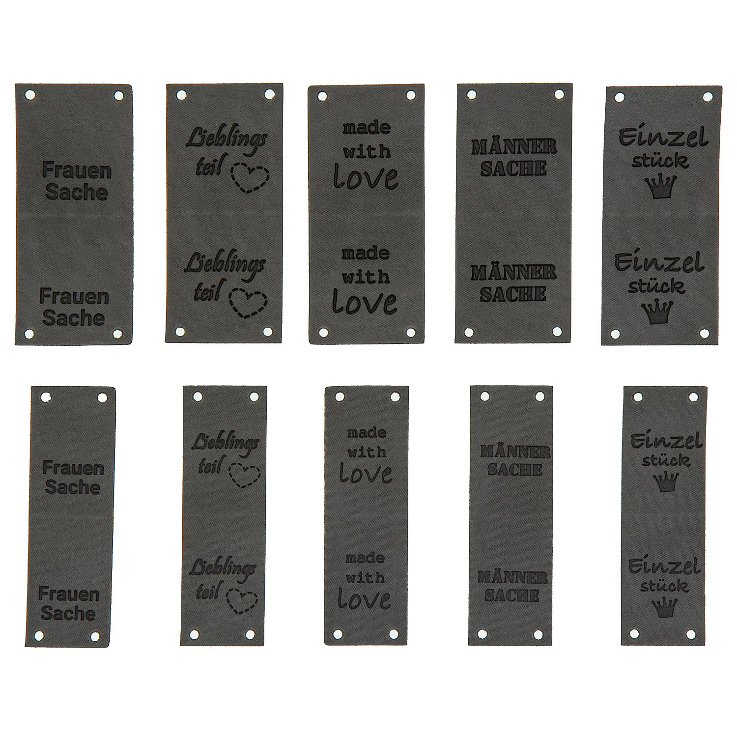 buttinette Label-Set 