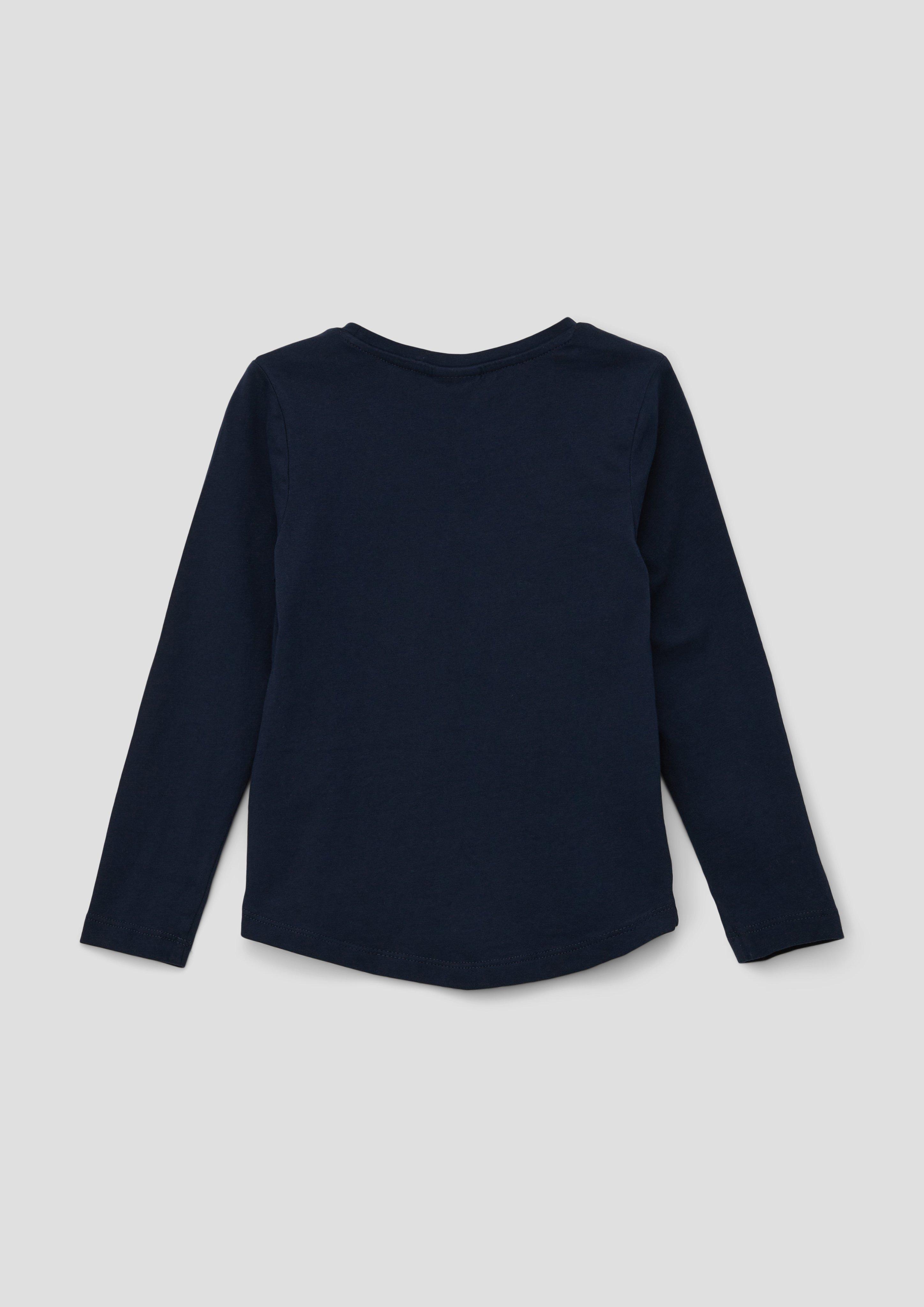 Longsleeve mit Paillettenbesatz  2133802-5952