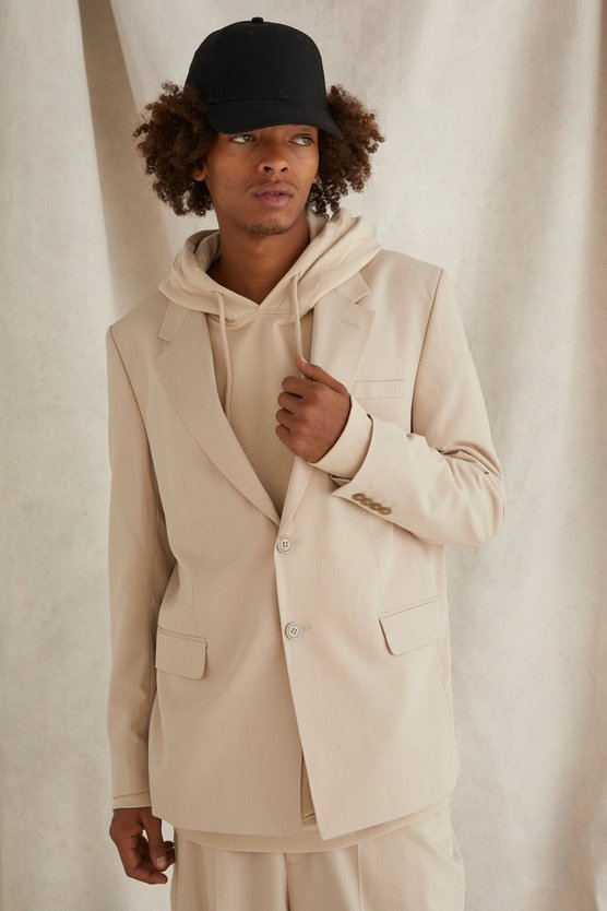 Kastiger Oversize Blazer