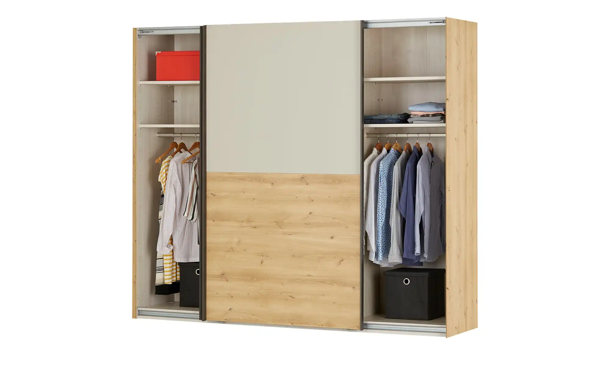 Primo Schwebetürenschrank, 2-türig