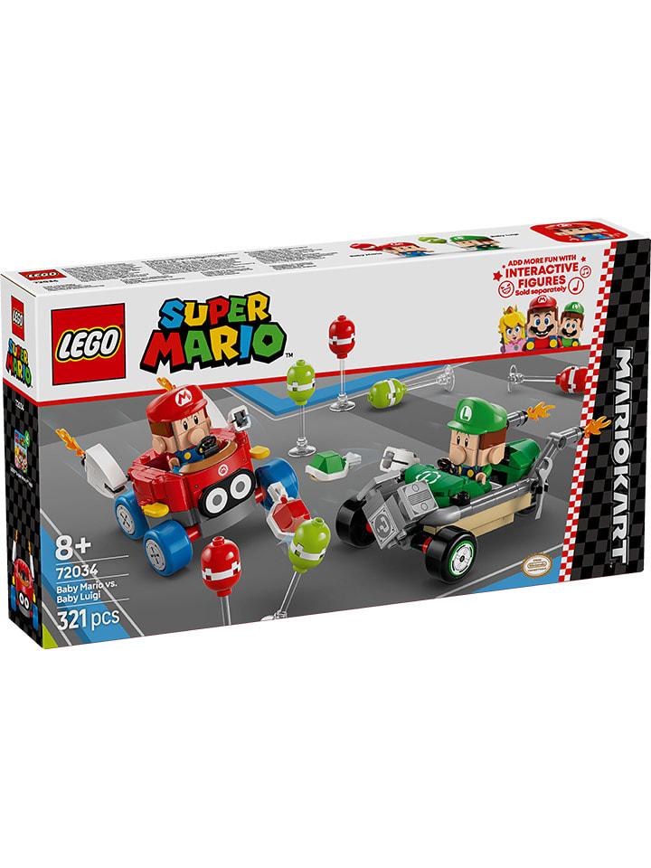 LEGO LEGO® Super Mario™: Mario Kart™ – Baby Mario vs. Baby Luigi - ab 8 Jahren günstig kaufen onesize