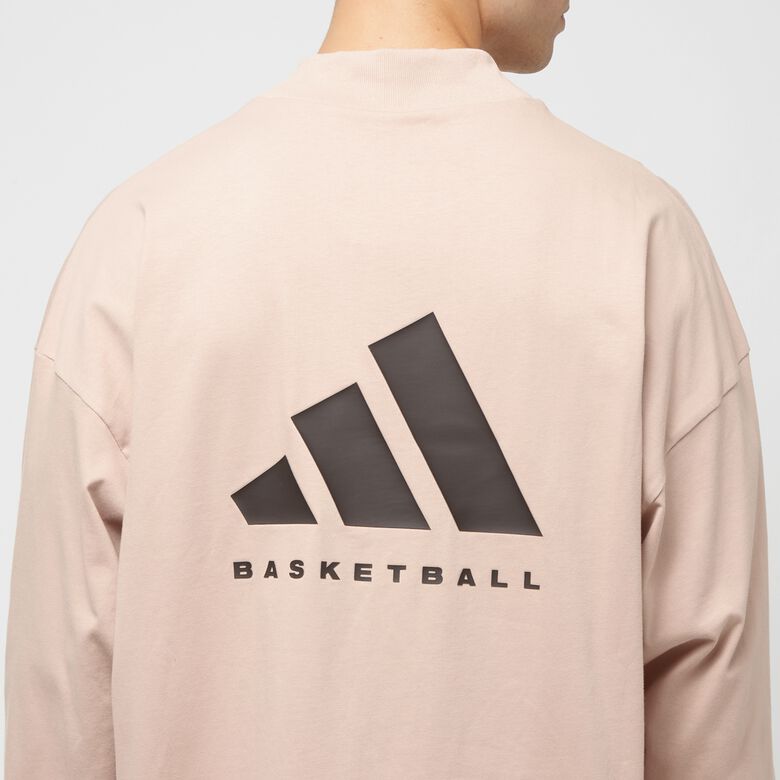 adidas Originals One Basketball L/S Tee ash pearl