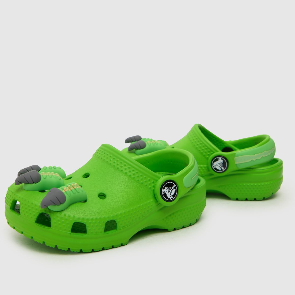 Crocs Lime Classic I Am Dinosaur Träsko Flickor Småbarnssandaler