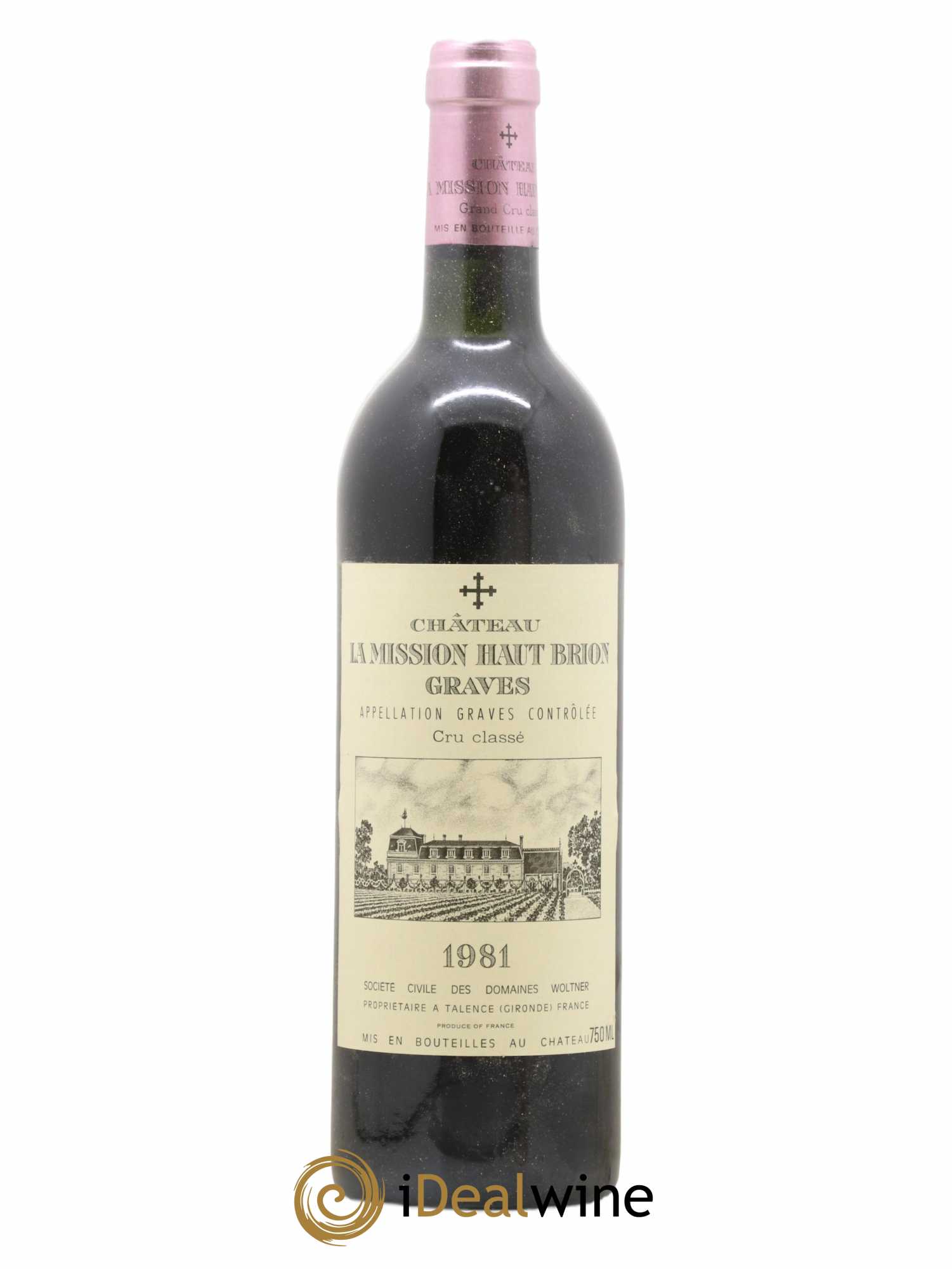 Château La Mission Haut-Brion Cru Classé de Graves  1981 - Lot de 1 Bouteille