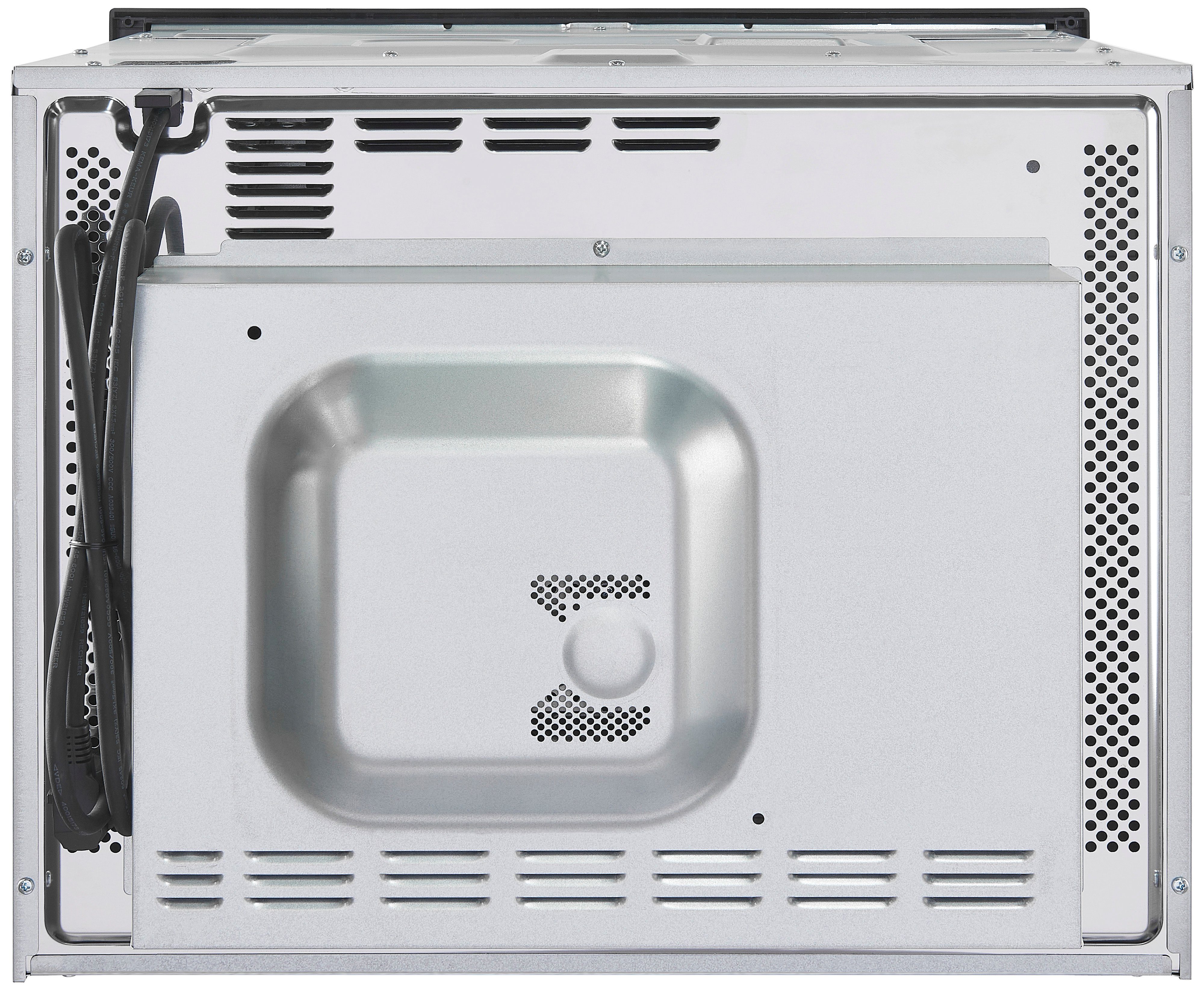 exquisit Einbau-Mikrowelle EBM 4544 Hi, Mikrowelle mit Backofenfunktionen, Heißluft, Grill, Kombi-Funktionen, 44,00 l, mit Auftaufunktion, digitaler 90 min. Timer & Touch-Control