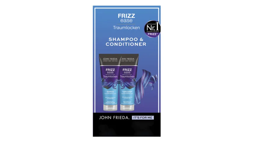 John Frieda Frizz Ease Duo Traumlocken Shampoo + Condtioner 500 ml