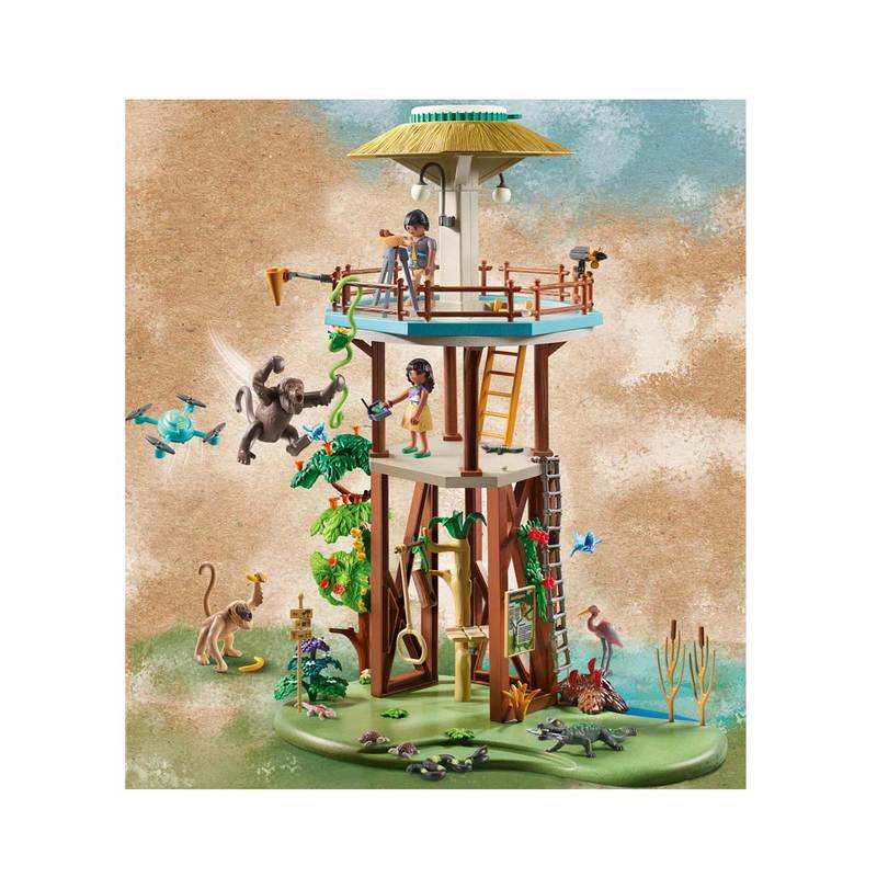 71008 Tour de recherche avec boussole Playmobil Wiltopia