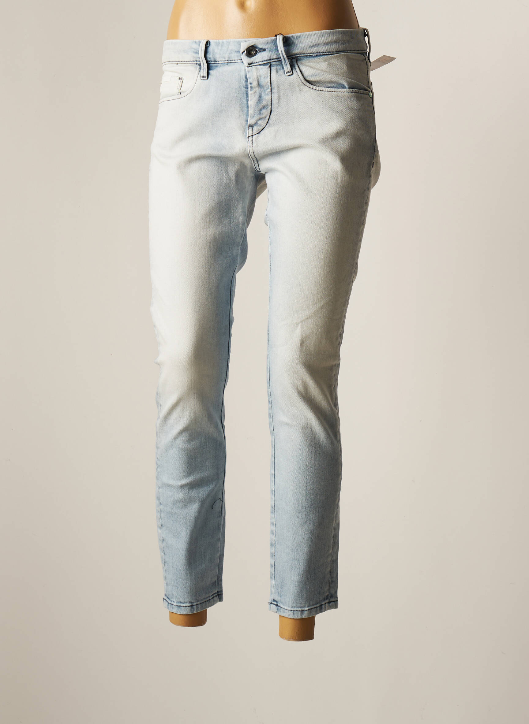 Calvin Klein Jeans Coupe Slim Femme couleur bleu