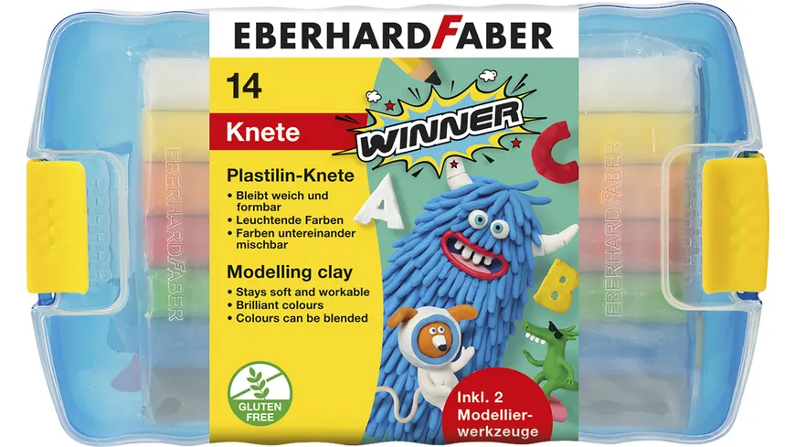 EBERHARD FABER  Plastilin-Knete Winner mehrfarbig