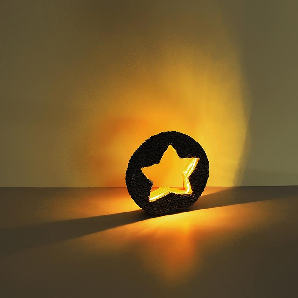 etc-shop Gartenleuchte, LED-Leuchtmittel fest verbaut, Warmweiß, Solarleuchte Gartendeko für Außen Tischdeko Solarleuchte goldfarben