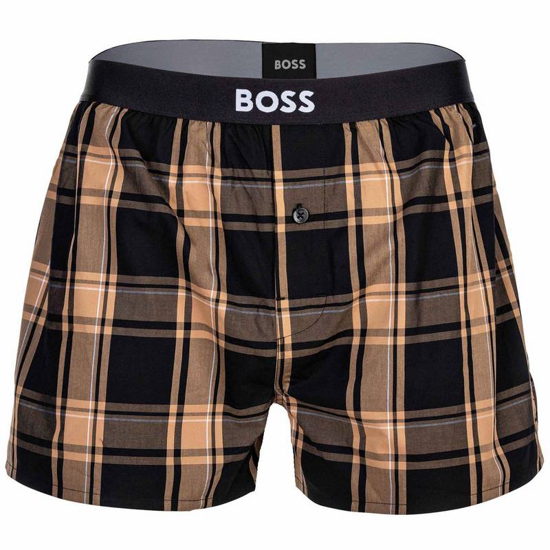 Boss Web-Boxershorts Unterhose Herren