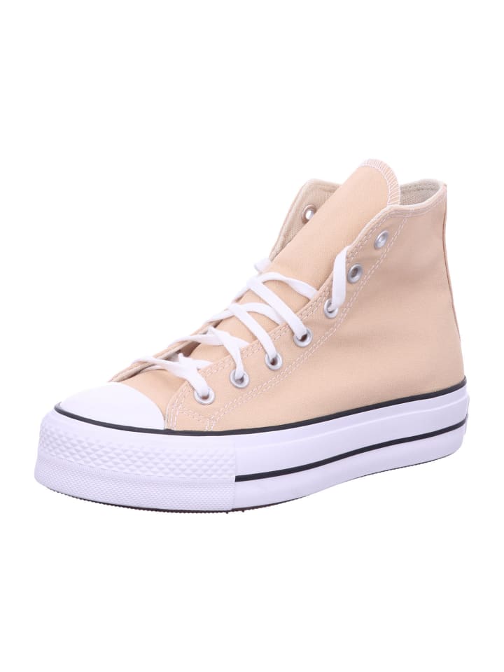 Converse Damen- Schnürschuhe  in Beige günstig kaufen