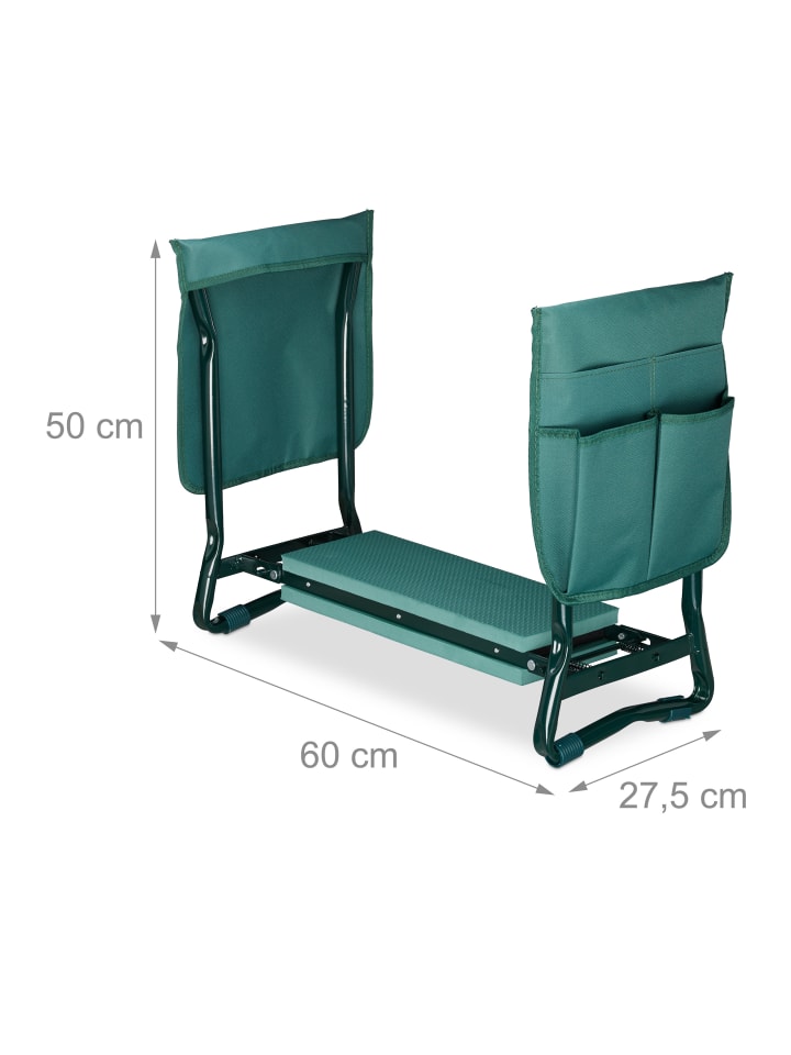 relaxdays Kniebank in Grün günstig kaufen onesize