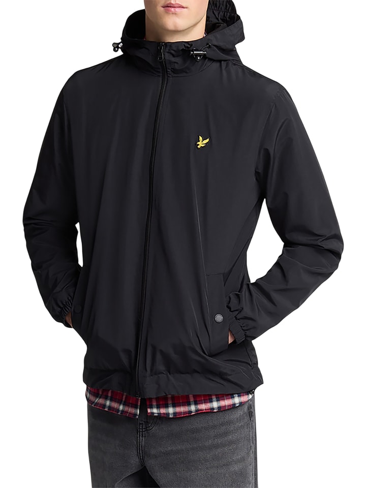 Lyle & Scott Windjacke in Schwarz günstig kaufen