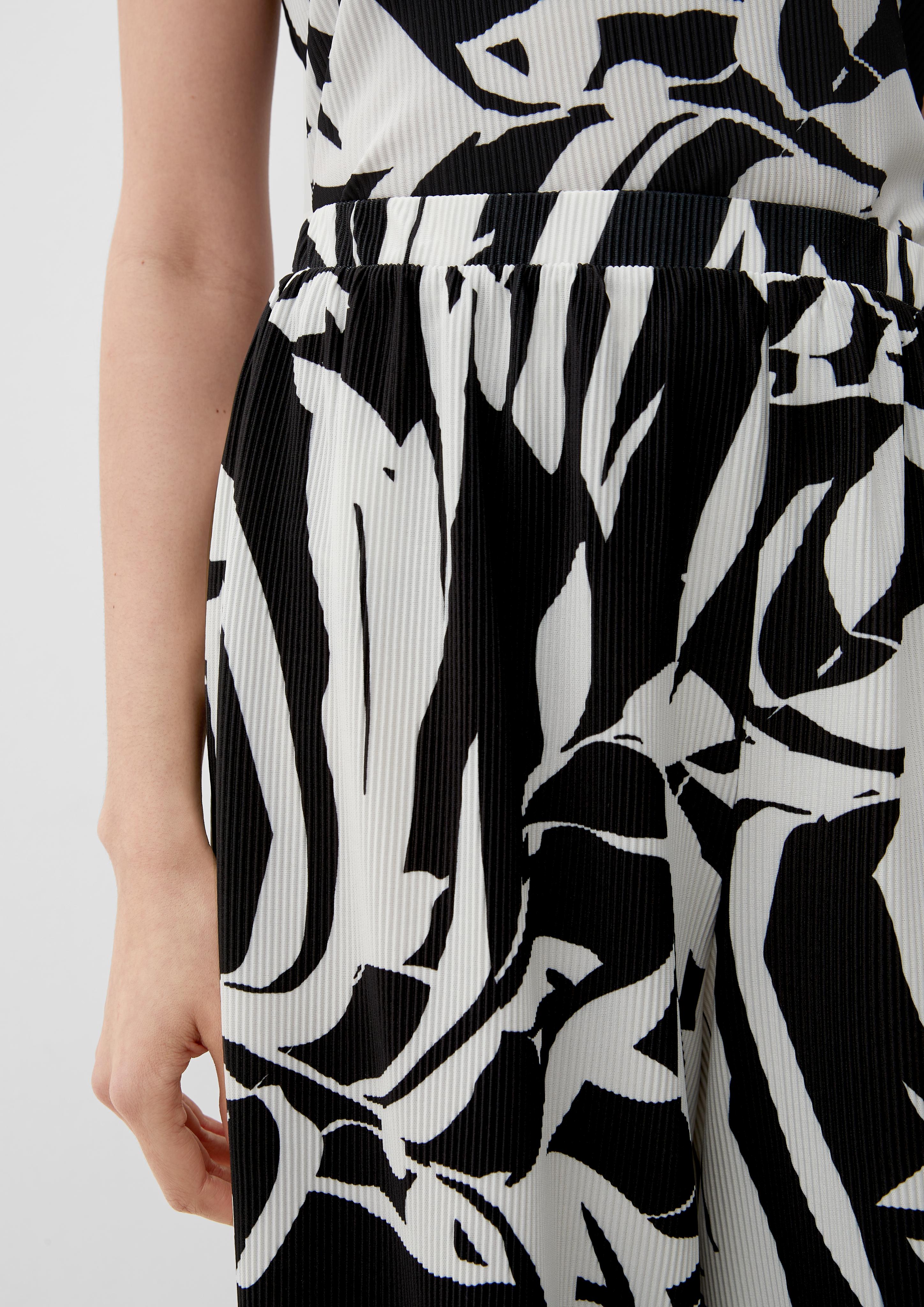 Culotte mit Plisseéfalten  2132021-99A3