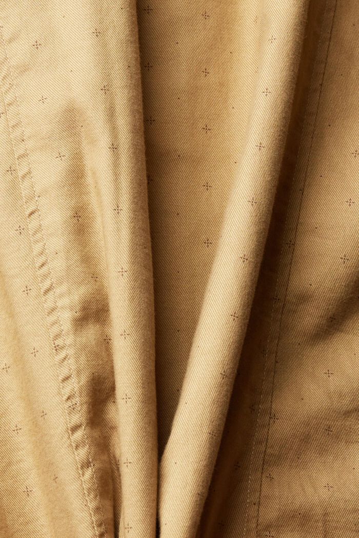 Button-Down-Hemd mit Micro-Print
