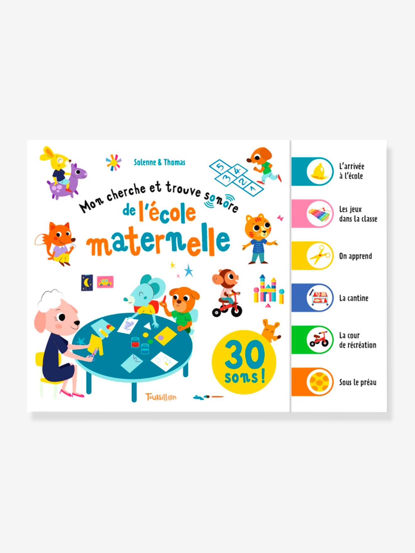 Mon Cherche et Trouve sonore de l'école maternelle