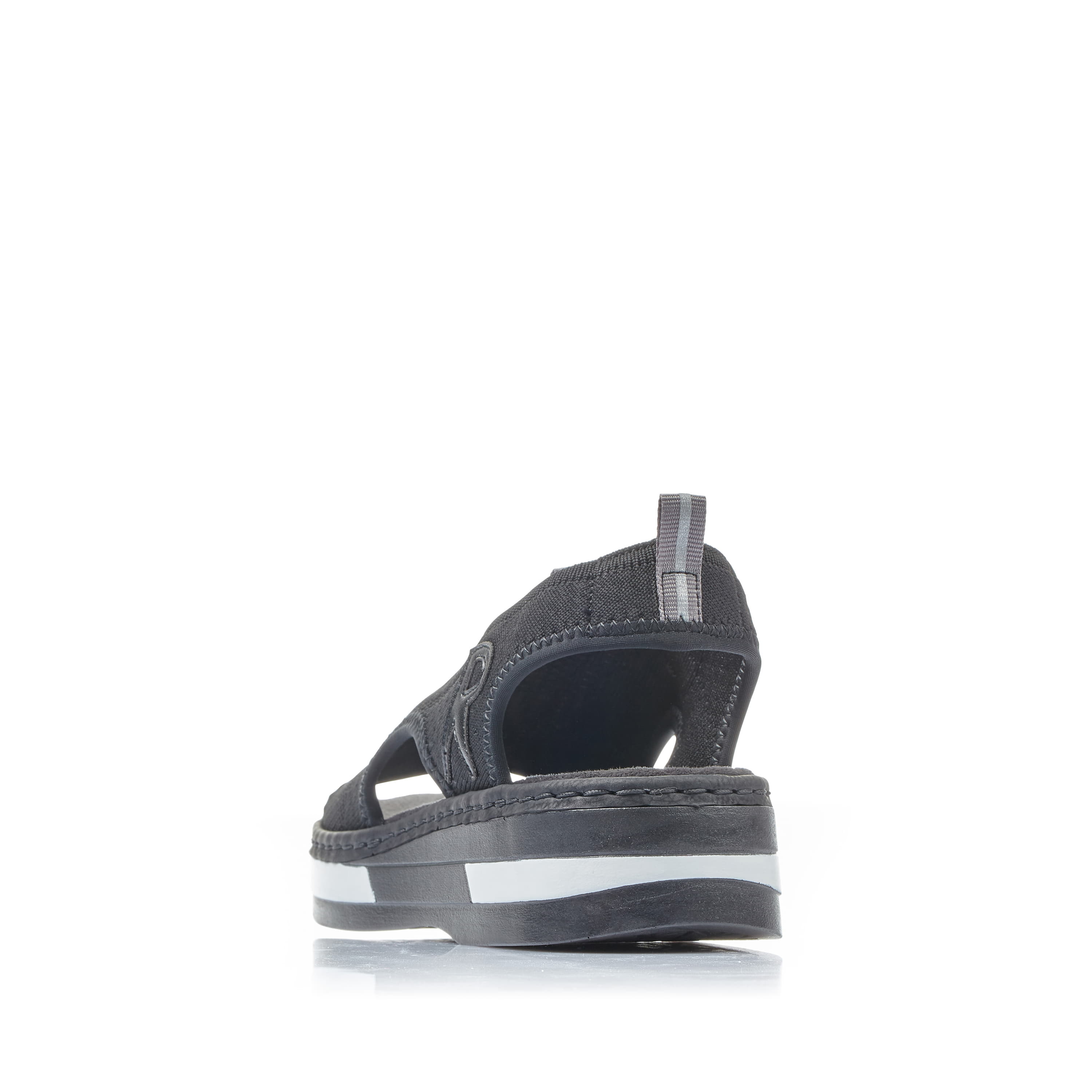 Rieker Damen Riemchensandalen nachtschwarz