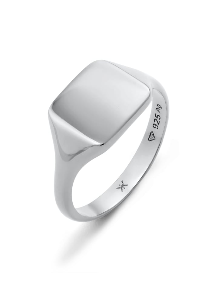 KUZZOI Ring 925 Sterling Silber in Silber günstig kaufen