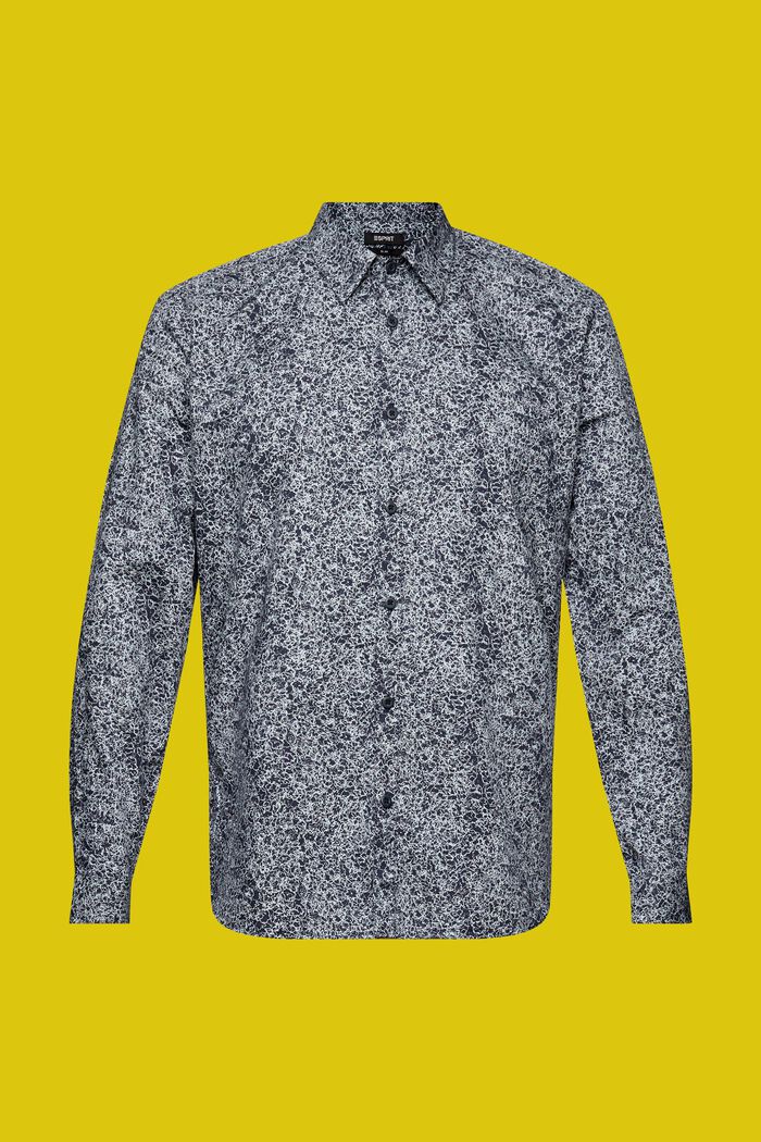 Gemustertes Hemd, 100 % Baumwolle