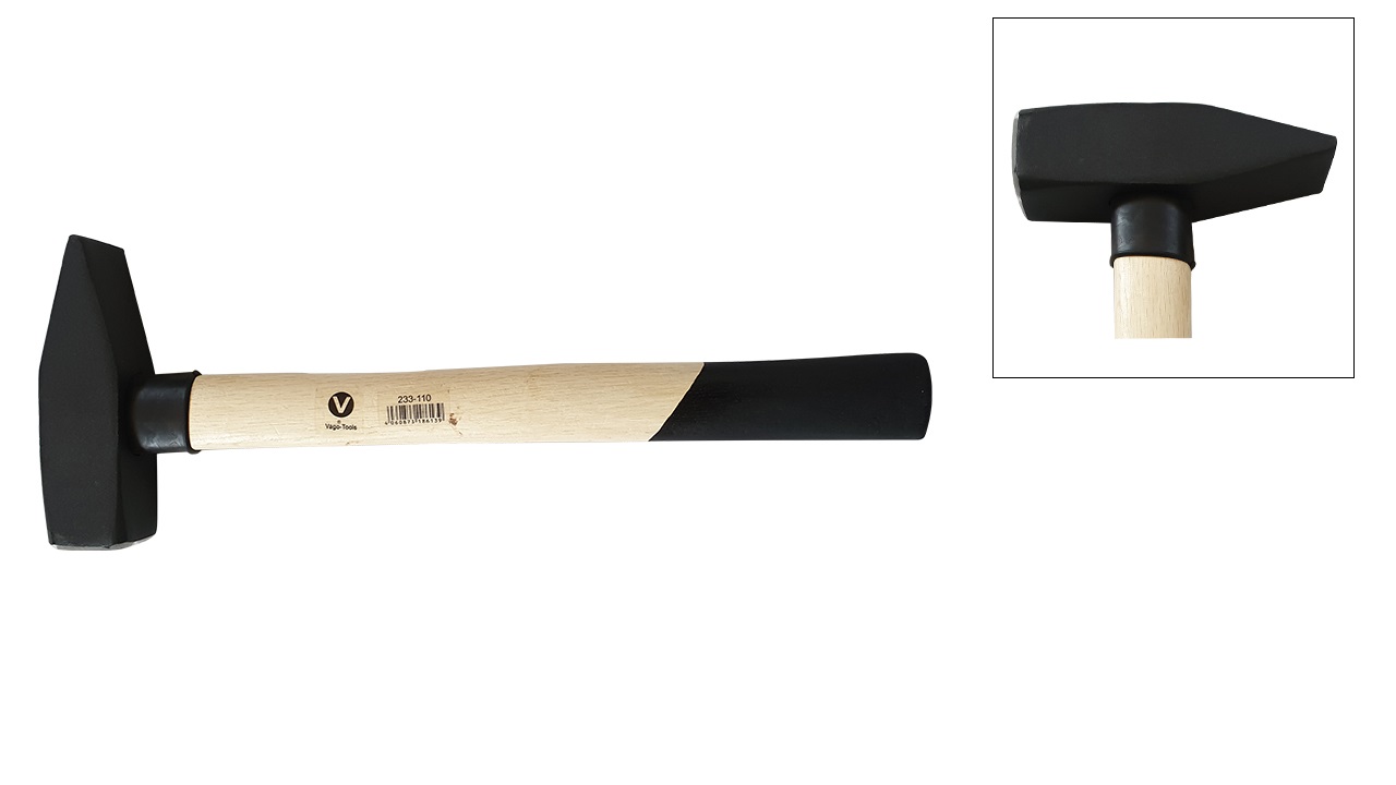 Vago-Tools Profi 5 tlg Set Schlosserhammer Schlosser Hammer 100 200 300 800 1000g