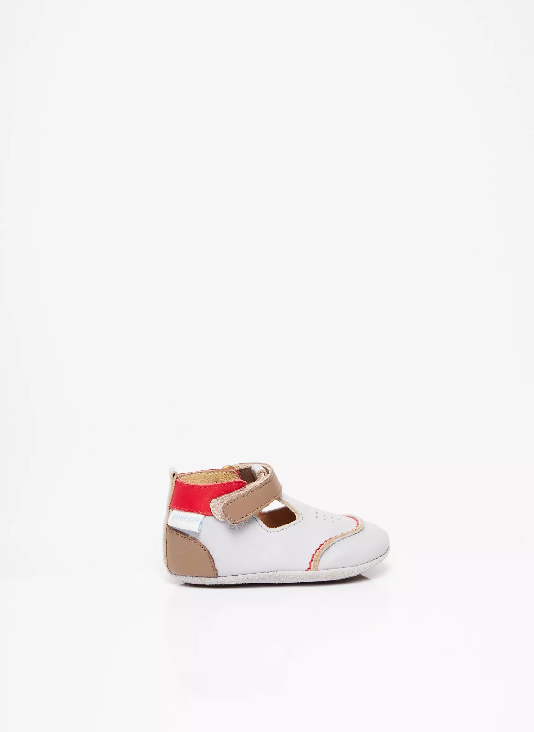 Robeez Sandales Nu Pieds Garcon couleur gris