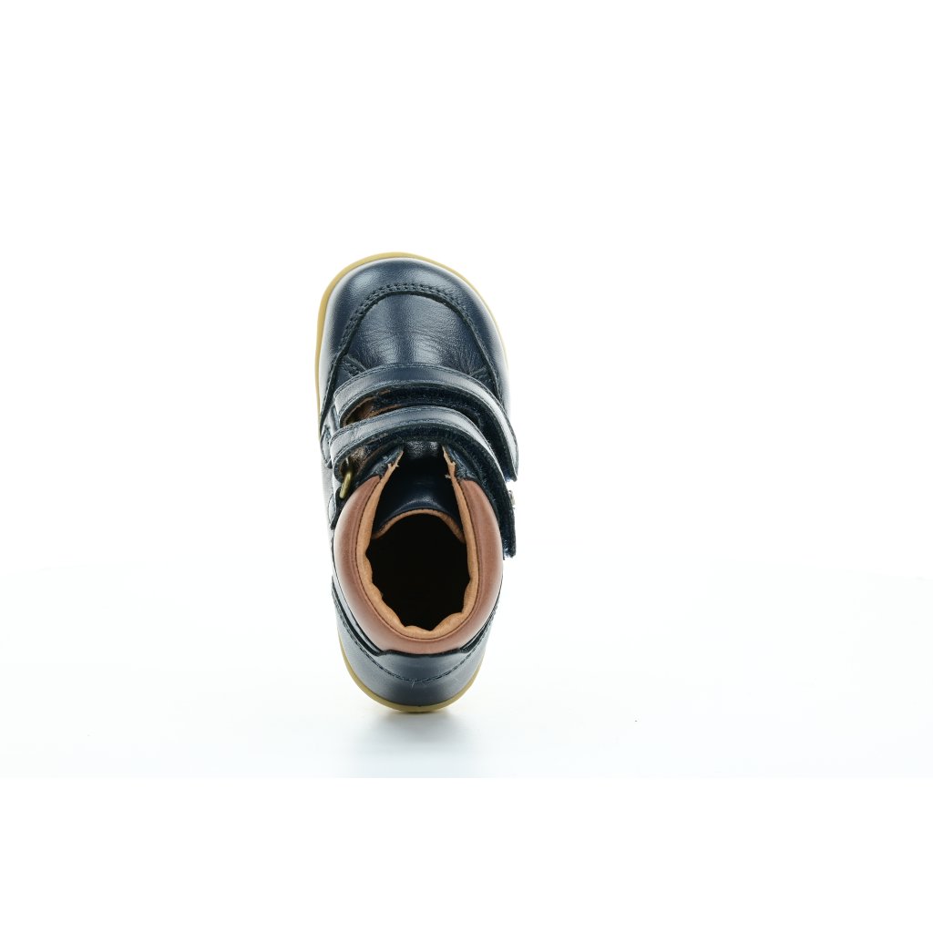 Bobux Step Up Timber Navy dunkel blaue Barfuß-Stiefeletten
