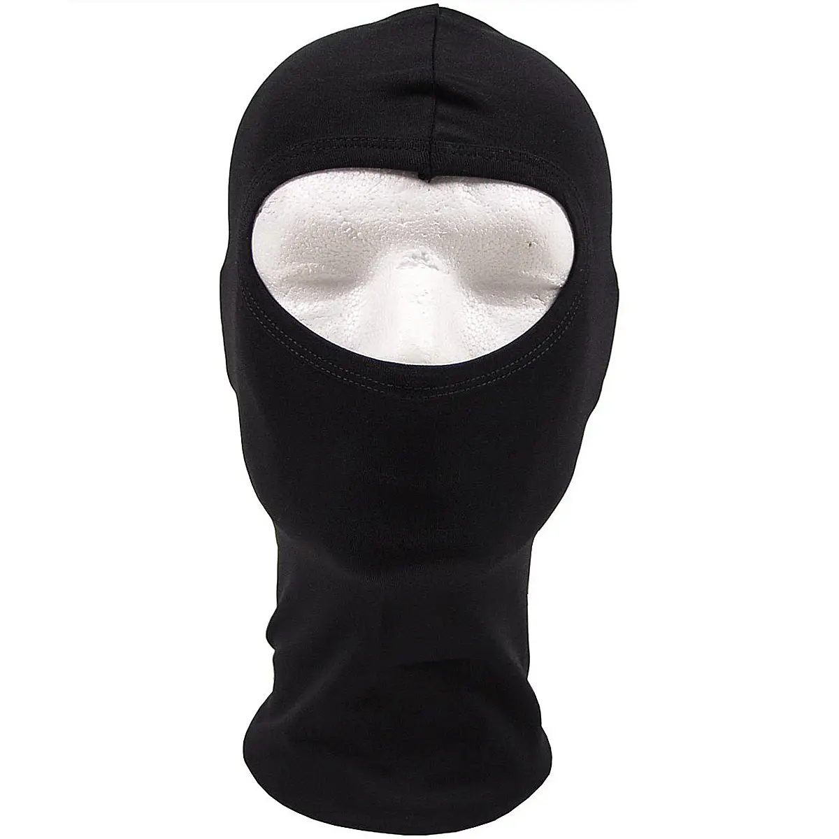 Balaclava 1-Loch Elasthan schwarz